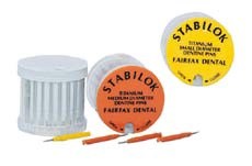 Stabilok conf. 20 perni + 1 fresa arancio medium