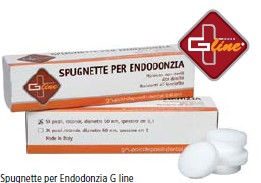 Spugnette Endotonzia  G LINE TONDE 1cm   25pz