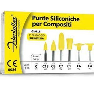 IDENTOFLEX C7  GIALLI FIAMMA GRANDE   12PZ